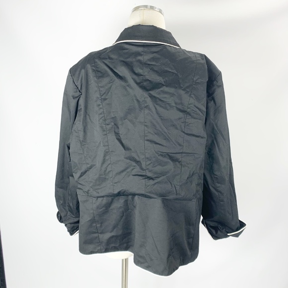 Pendleton 20W Plus Size Black Blazer Jacket Lined - Picture 3 of 4